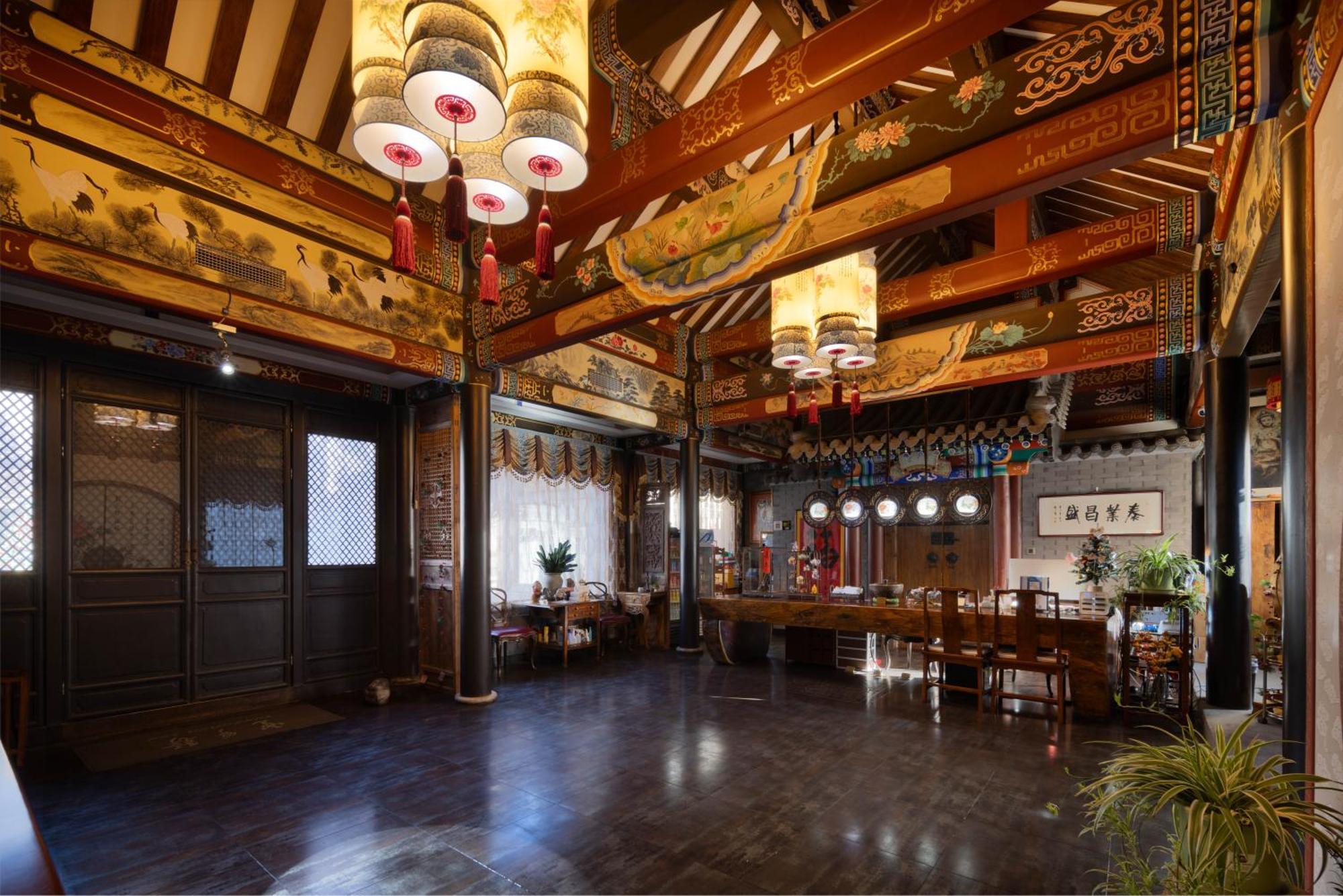 Datong Yunzhong Traditional Courtyard Eksteriør billede